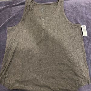 Torrid size 1 gray sleep tank top